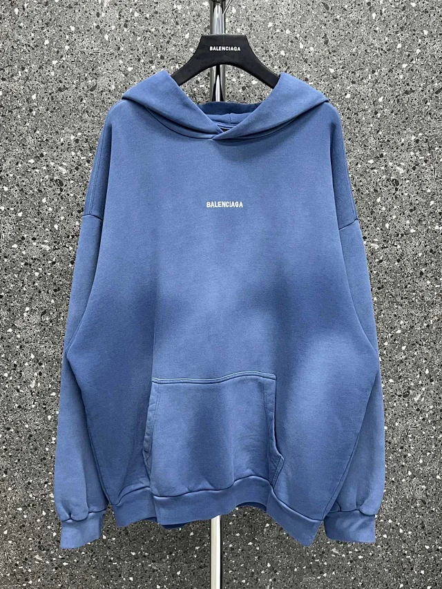 Balenciaga blue Hoodie  