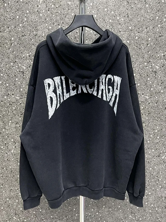 Balenciaga  black Hoodie  