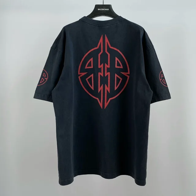 Balenciaga Short Sleeve T-Shirt Black  