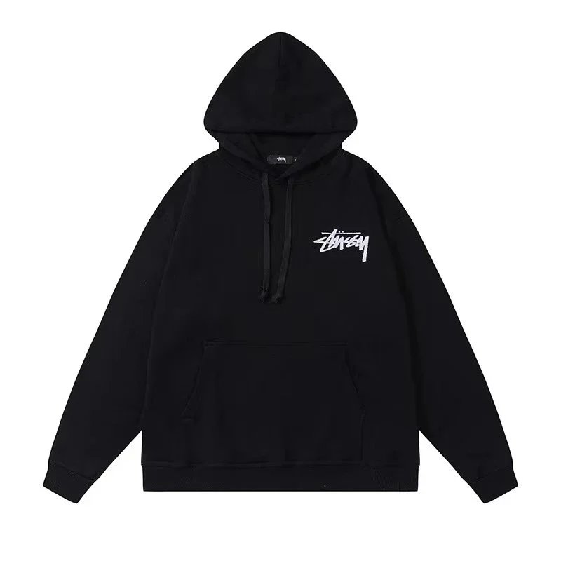 Stussy  Cotton Hooded Sweatshirt  