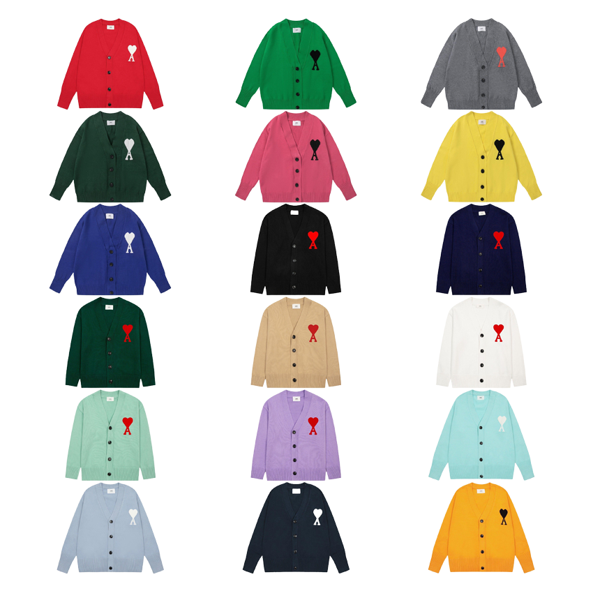  Love big heart cardigan jumper   